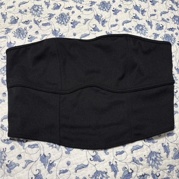 H&M Black Corset Top - Picture 1 of 4